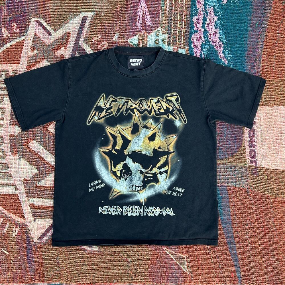 Retrovert Never Been Normal Boxy Streetwear Tee